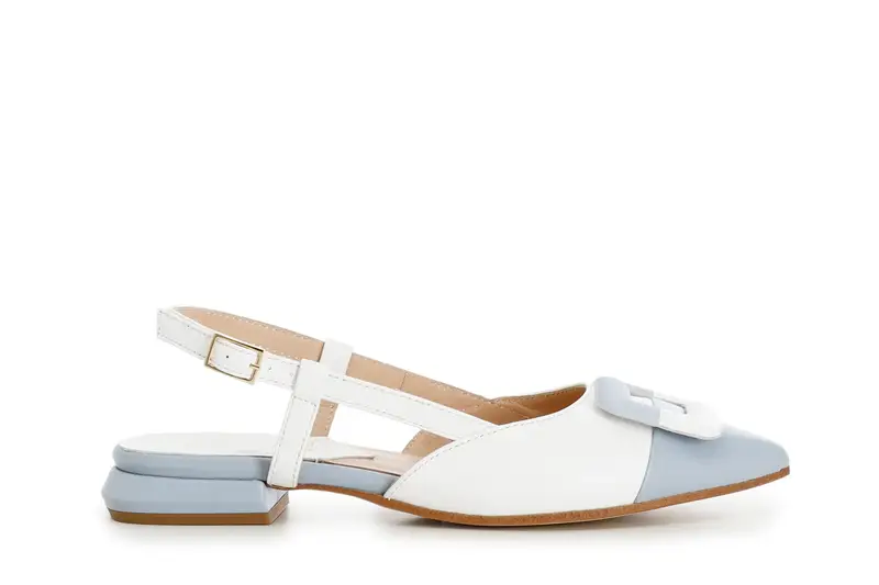 Cafè Noir Ballerine Bianco 1410523