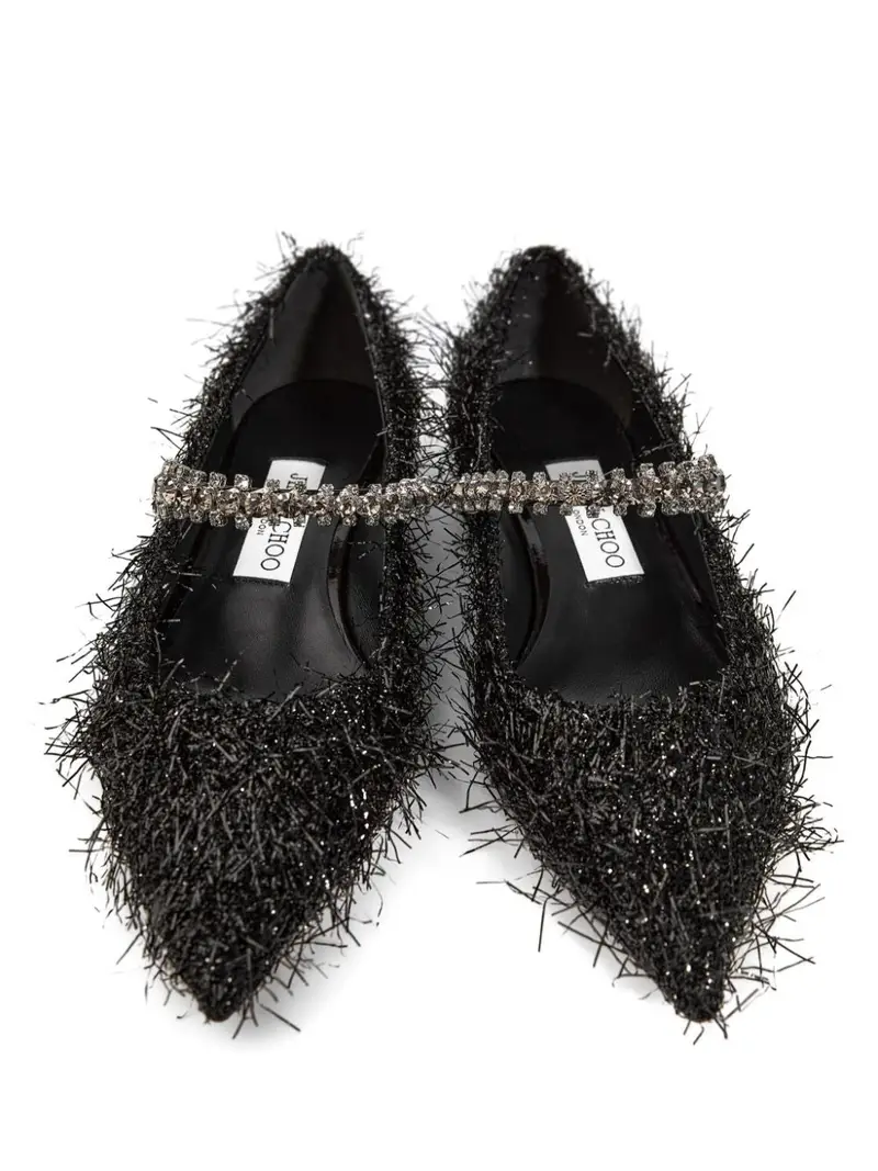 Jimmy Choo Ballerine Nero 1045849 miniatura 3