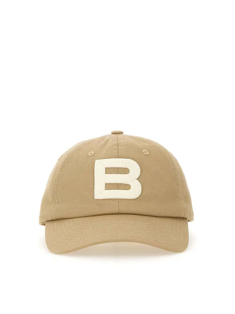 Cappello da baseball con logo Beige