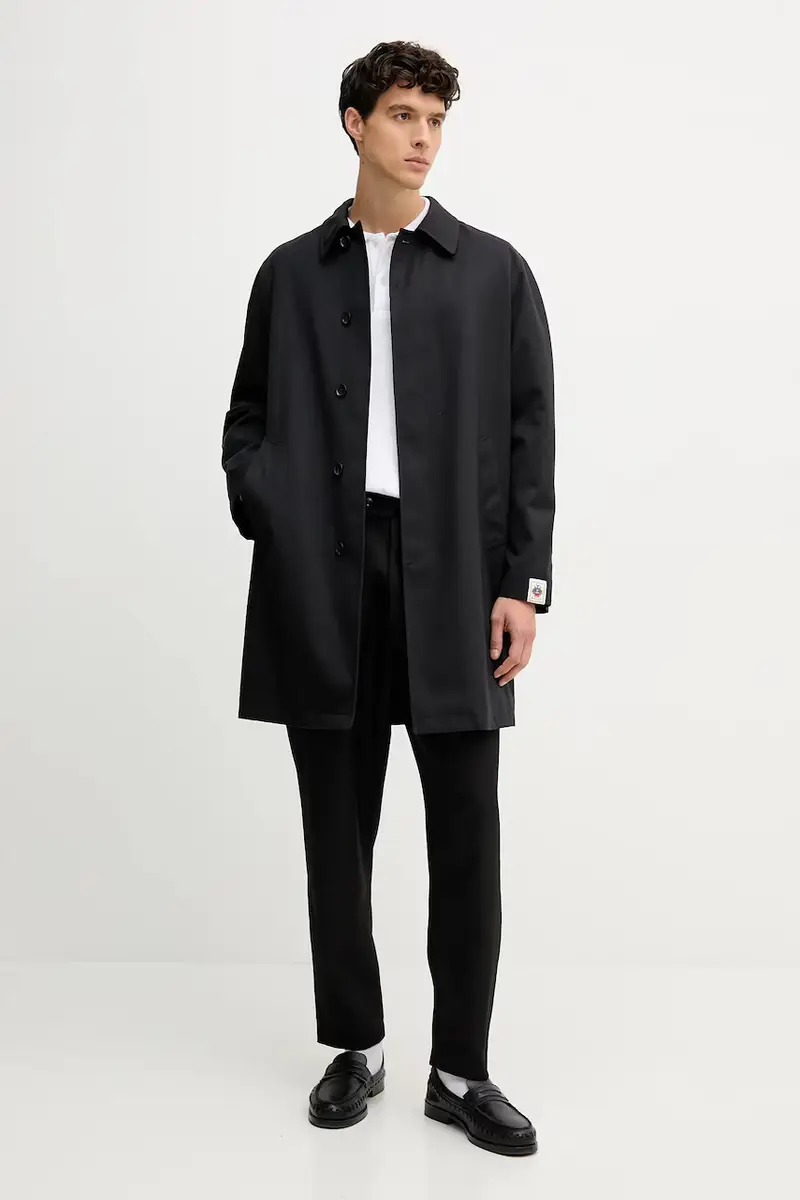 cappotto colore nero MOU0AY miniatura 2