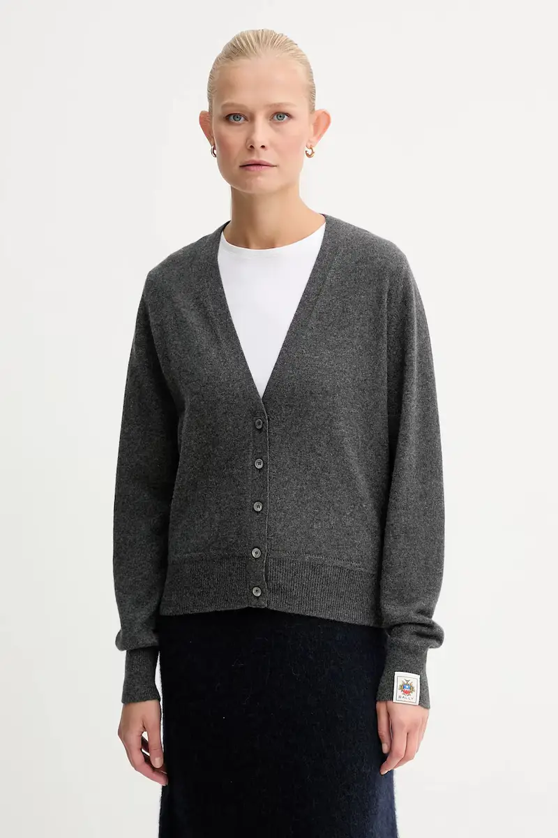 Bally Cardigan Donna Grigio 3424552