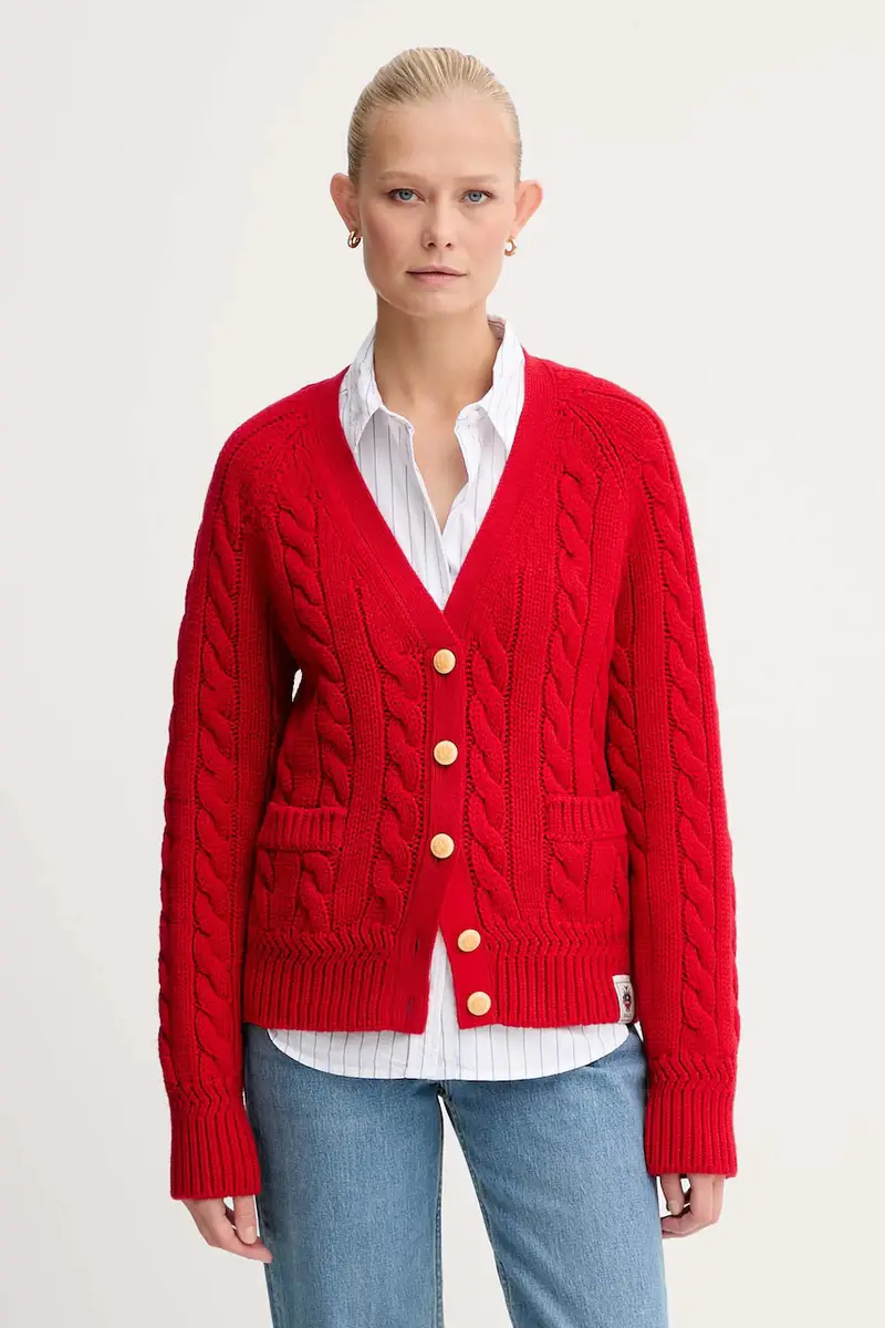 Bally Cardigan Donna Rosso 3427715