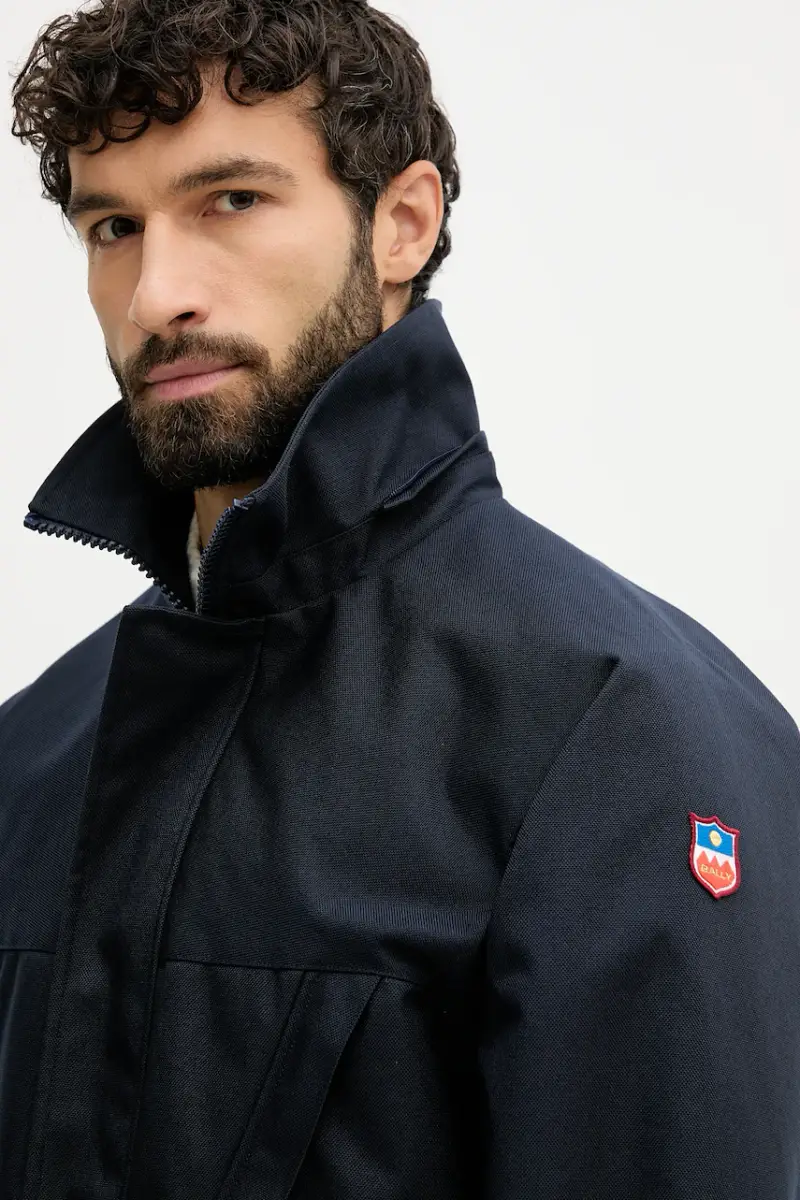 giacca colore blu navy MOU0B0 miniatura 5