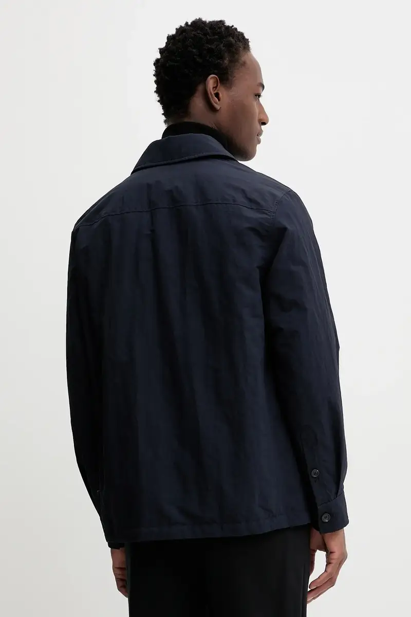 giacca colore blu navy MOU0BN miniatura 3