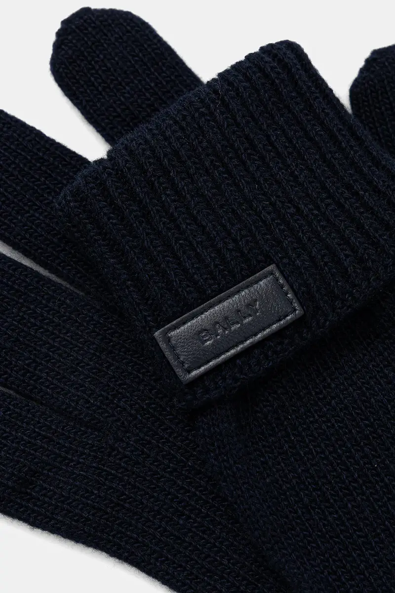 Bally Guanti Uomo Blu 3918801 miniatura 2