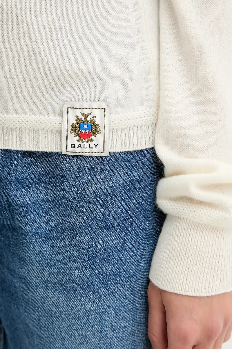 maglione in cachemirie donna colore beige WKN07P miniatura 5