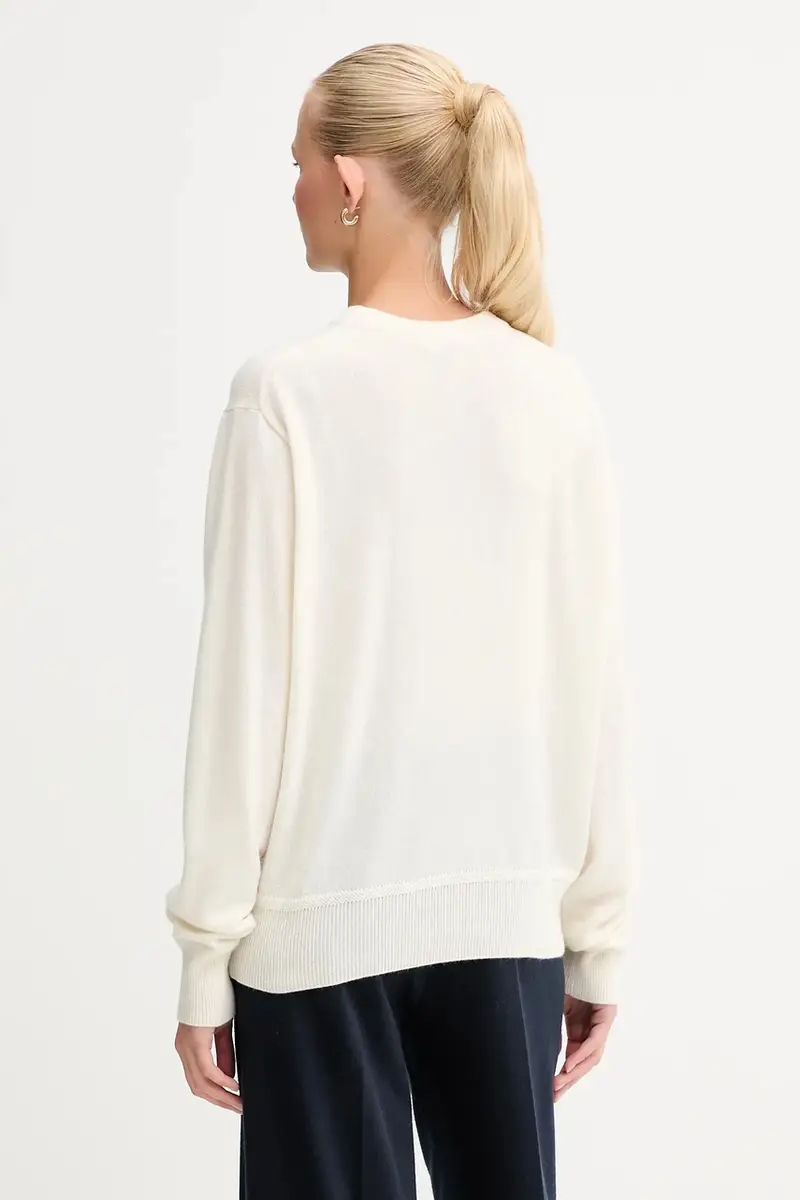 maglione in cachemirie donna colore beige WKN0BA miniatura 3