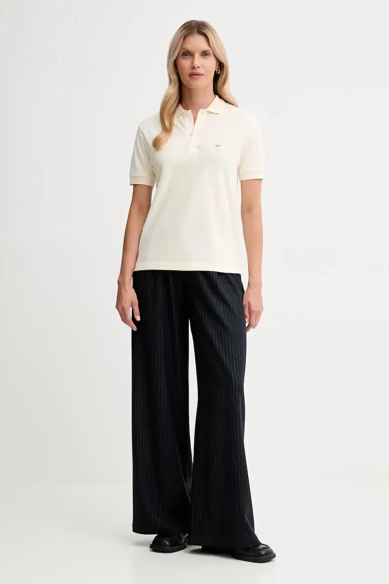 Bally Polo Donna Beige 3574523 miniatura 2