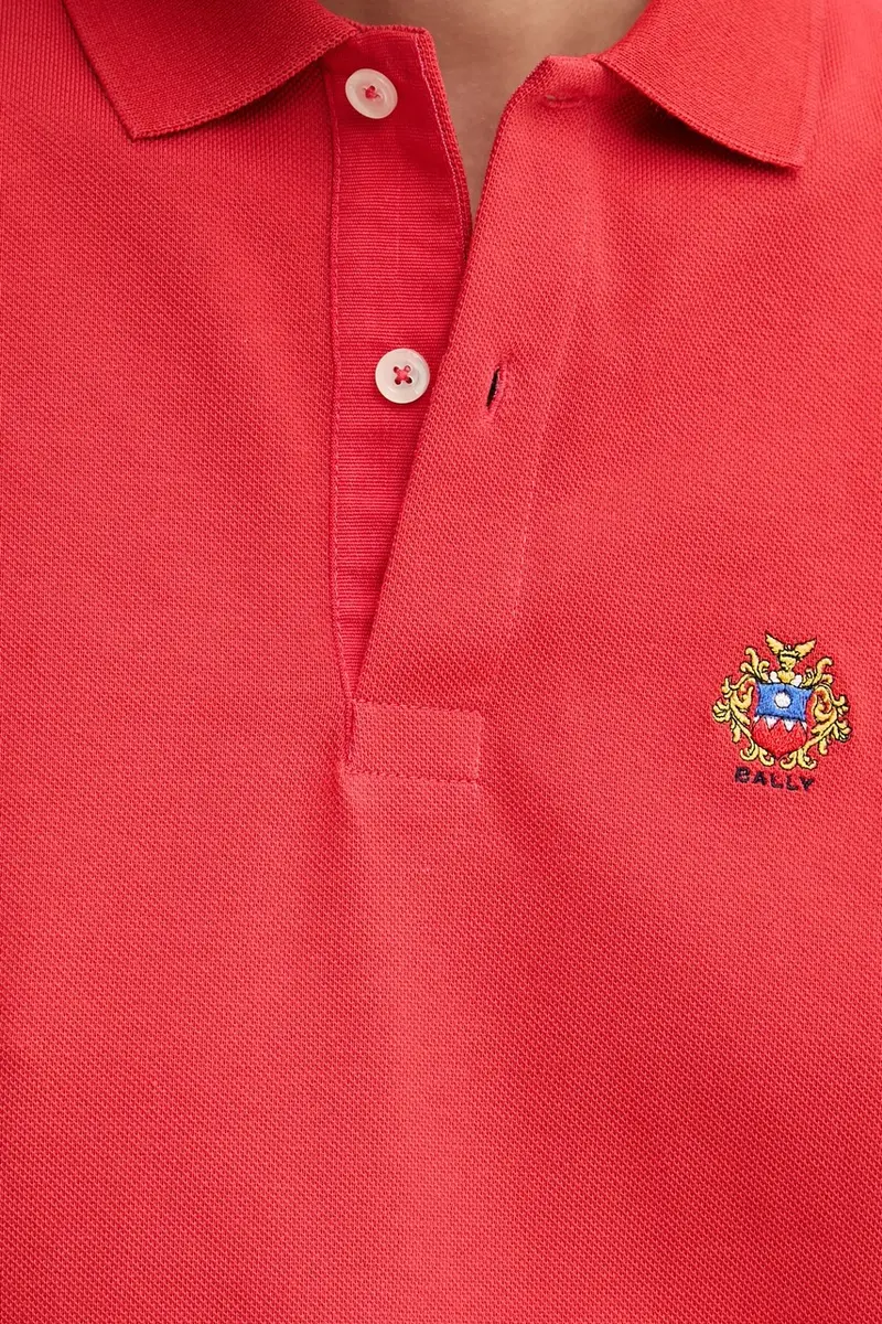 Bally Polo Donna Rosso 3921359 miniatura 4