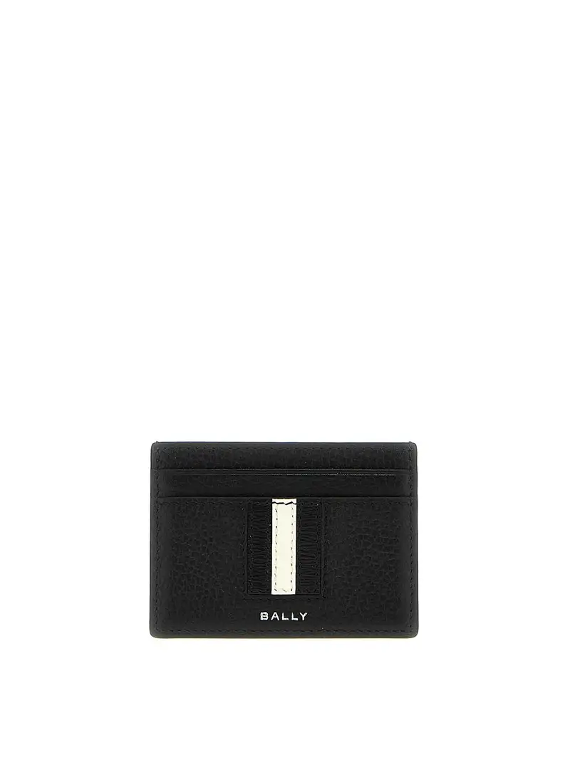 Portacarte in pelle Nero