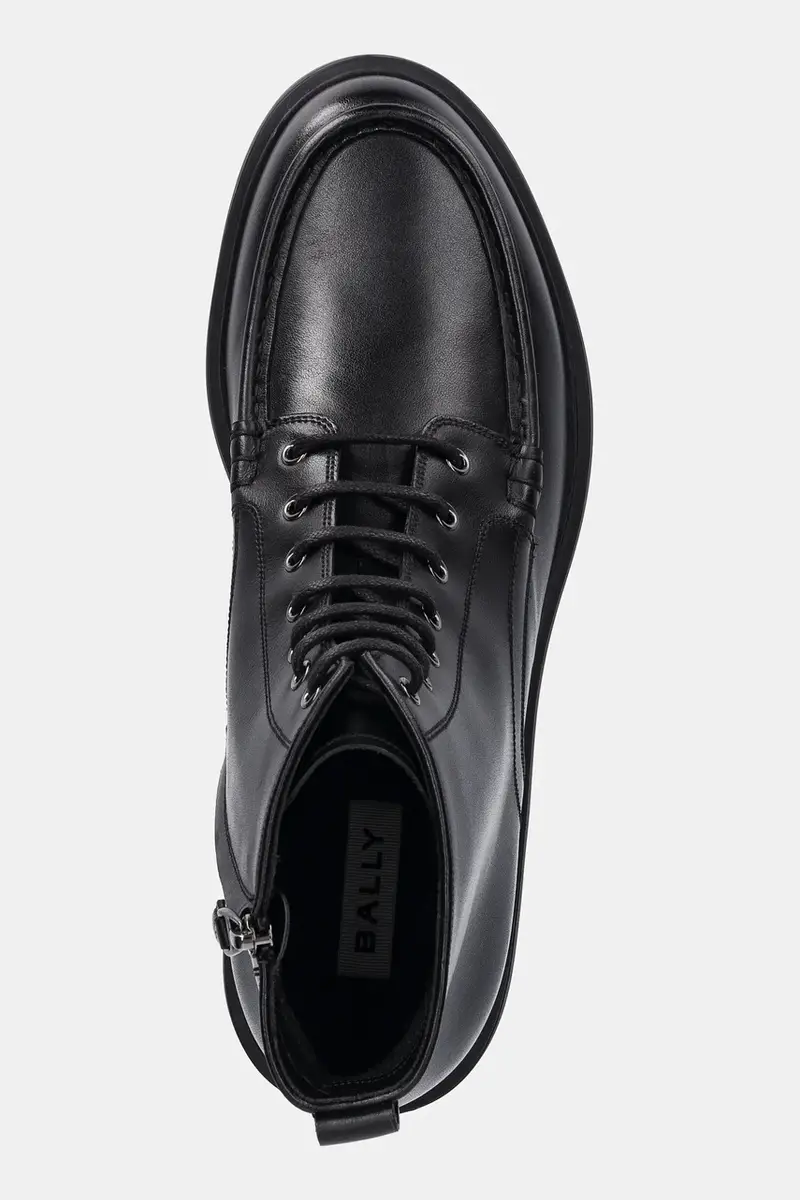 scarpe in pelle GAVERIN-FC uomo colore nero MSB09X miniatura 4