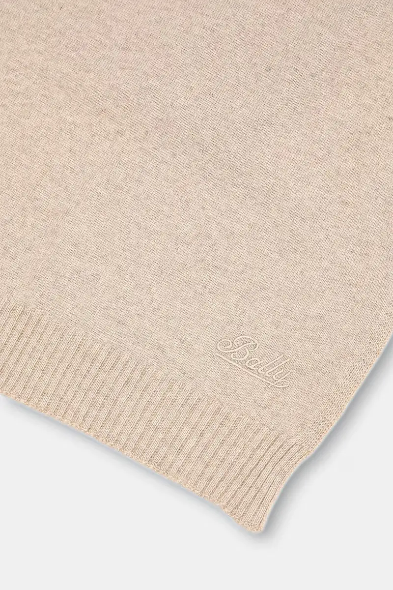 sciarpa in cashemire donna colore beige WSC04K miniatura 3