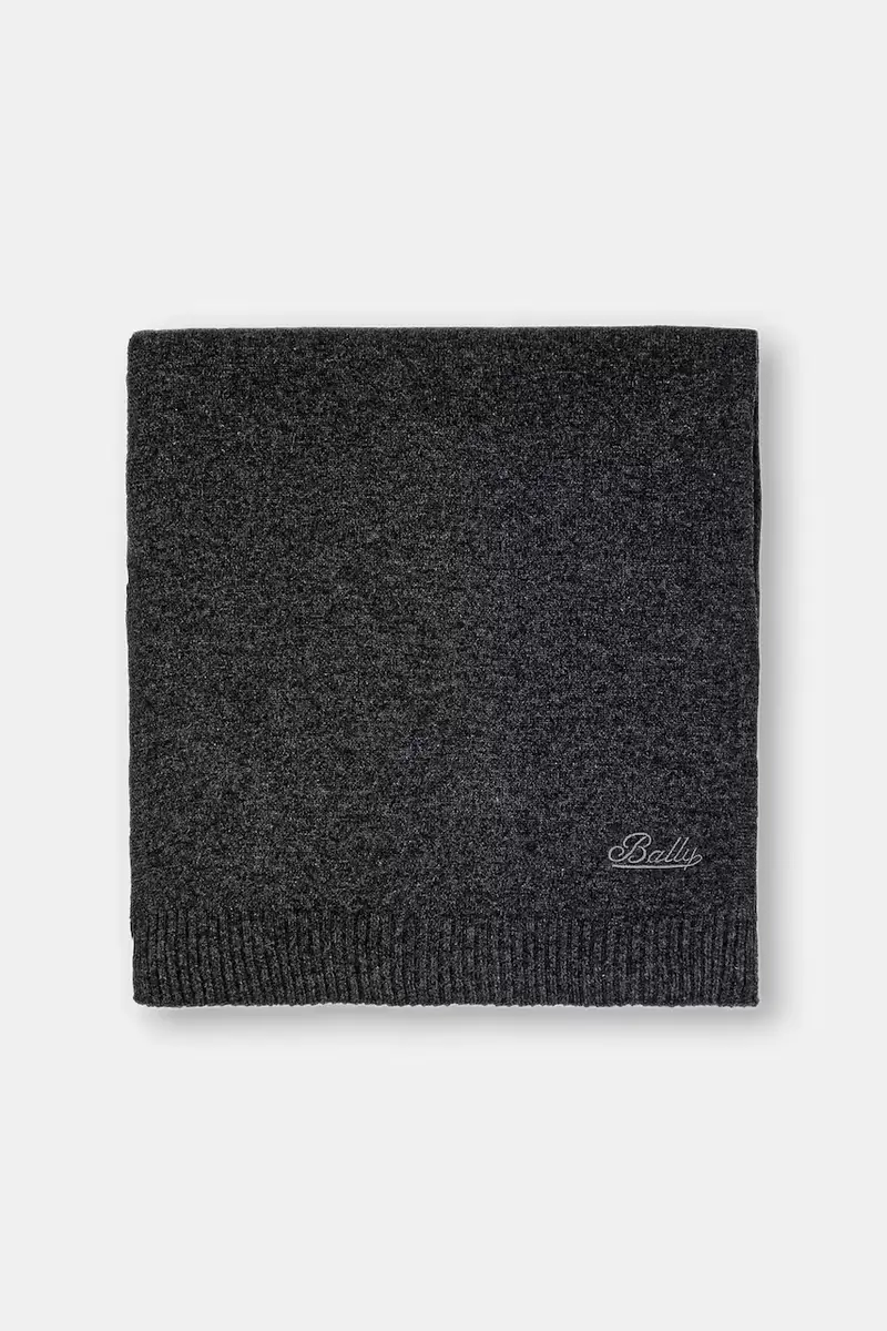 sciarpa in cashemire donna colore grigio WSC04K miniatura 2