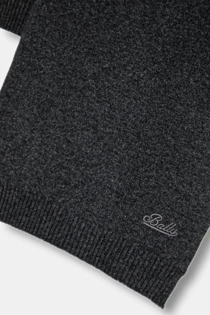 sciarpa in cashemire donna colore grigio WSC04K miniatura 3