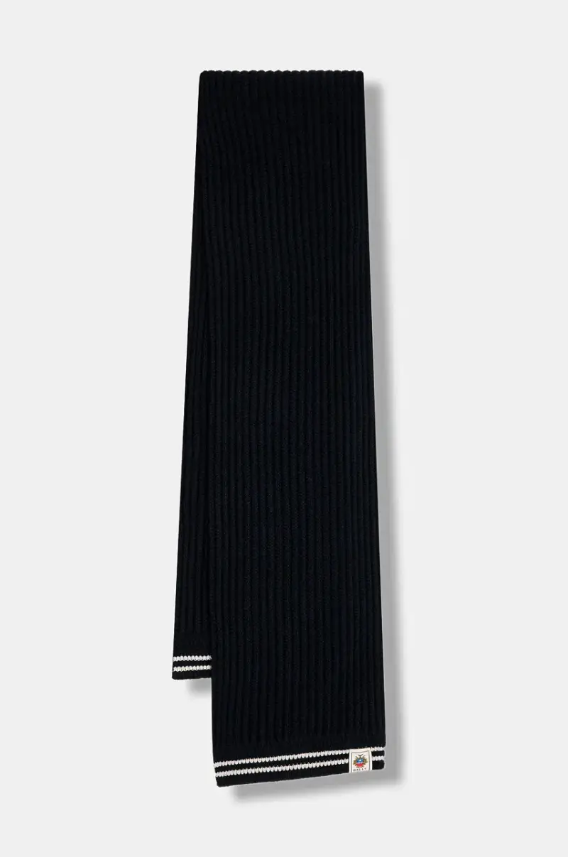 sciarpa in lana donna colore blu navy WSC04M