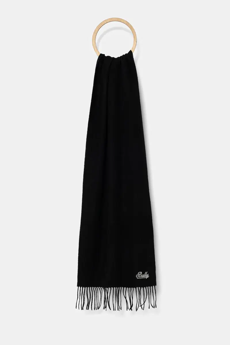 sciarpa in lana donna colore nero WSC04W