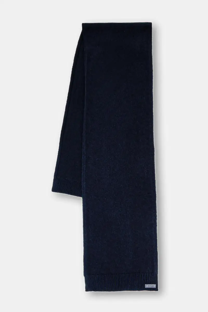 sciarpa in lana uomo colore blu navy MSC03I