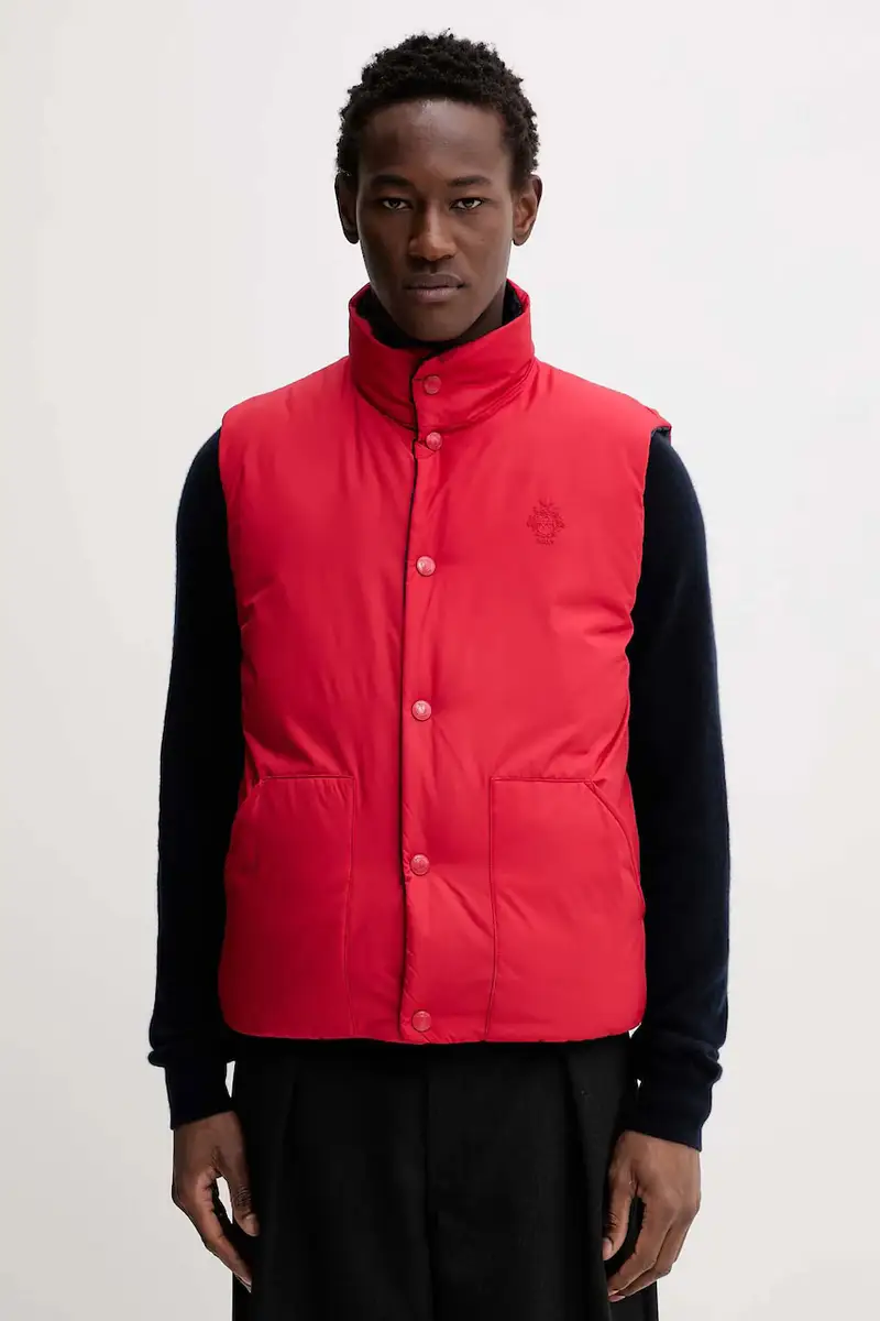 smanicato colore blu navy MOU0AX miniatura 2