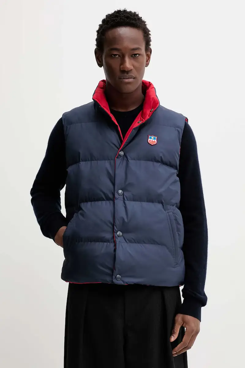 smanicato colore blu navy MOU0AX