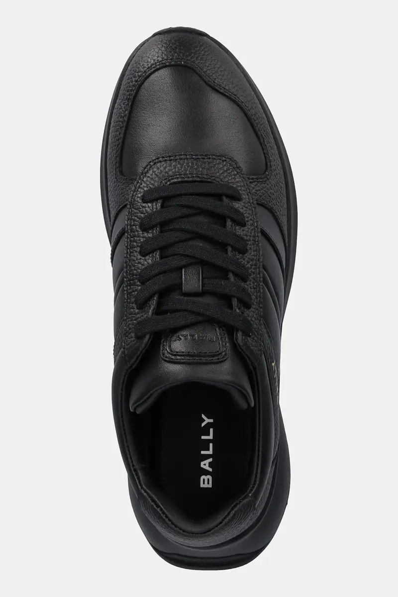 sneakers in pelle uomo colore nero MSK09S miniatura 4