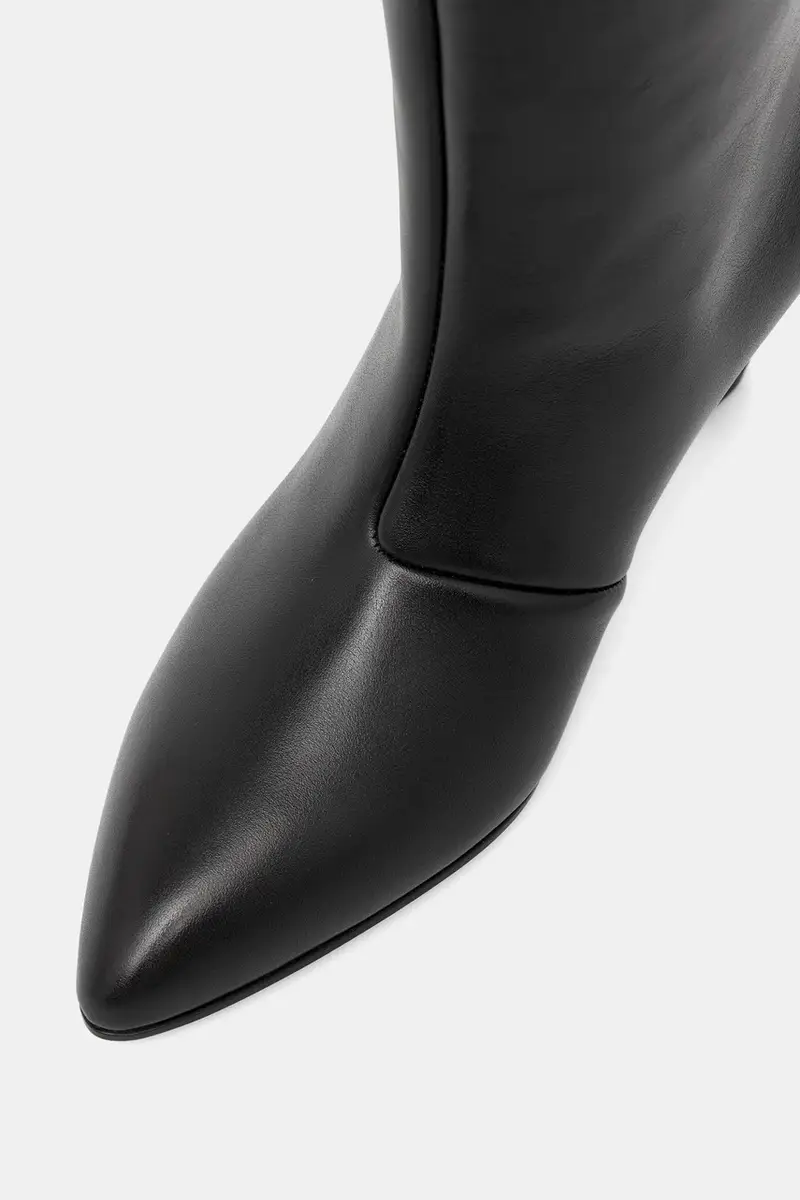 stivali in pelle ARVAL 55 donna colore nero WB5515 miniatura 4