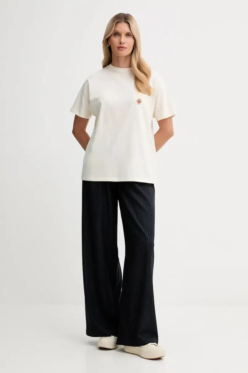 Bally T-shirt Donna Beige 3574380 miniatura 2