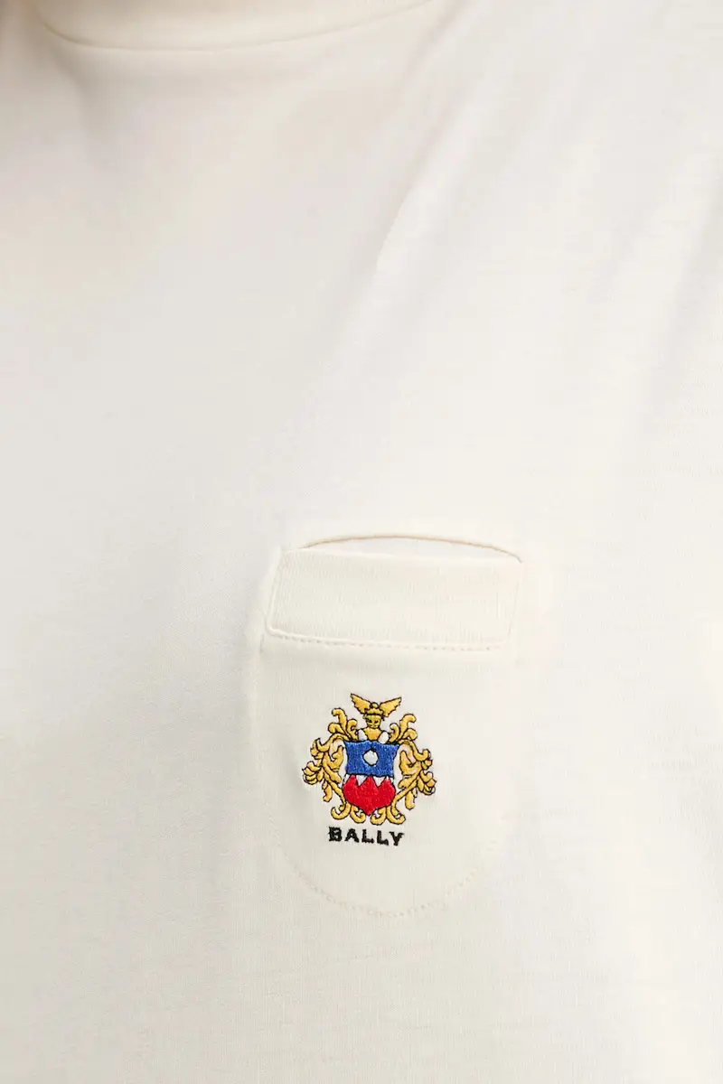 Bally T-shirt Donna Beige 3574380 miniatura 5