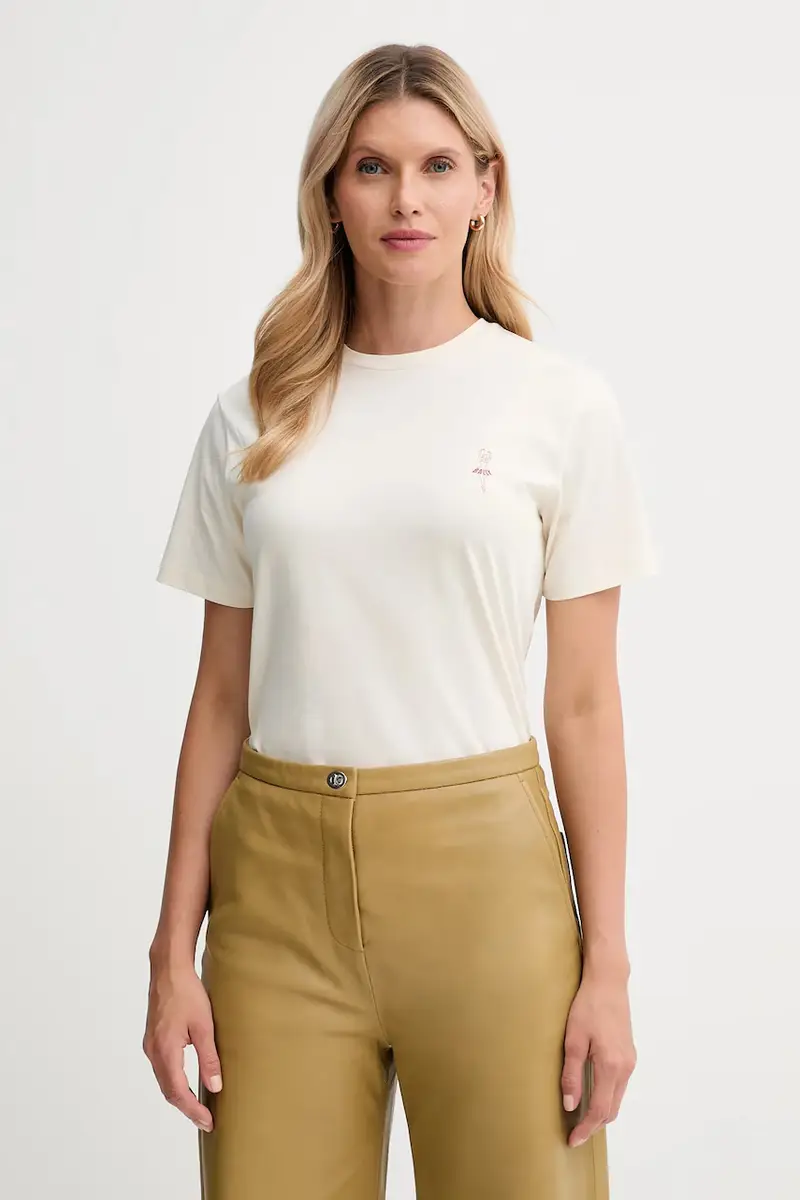 Bally T-shirt Donna Beige 3574533