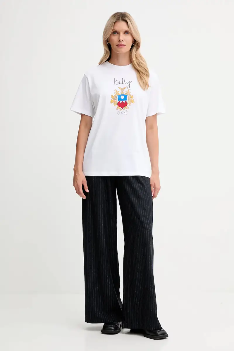 Bally T-shirt Donna Bianco 3578340 miniatura 2