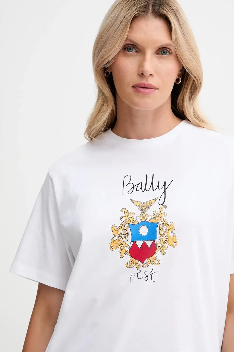Bally T-shirt Donna Bianco 3578340 miniatura 4