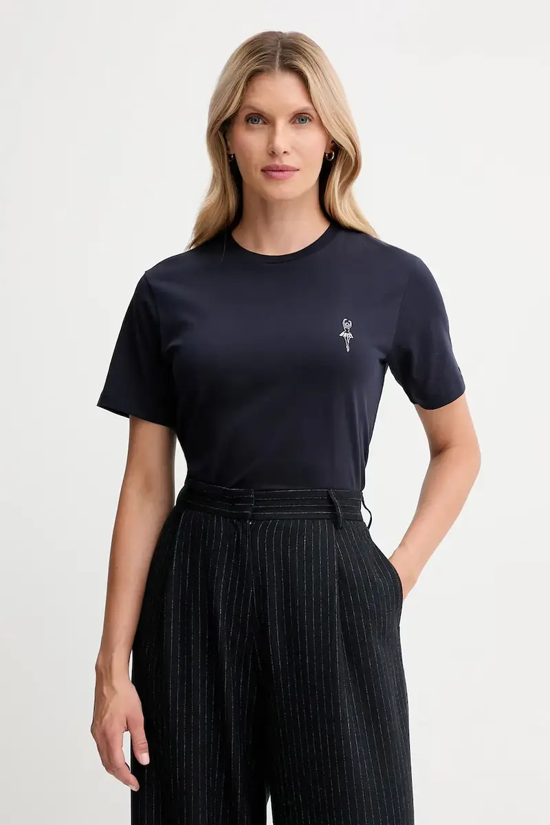 Bally T-shirt Donna Blu 3595750