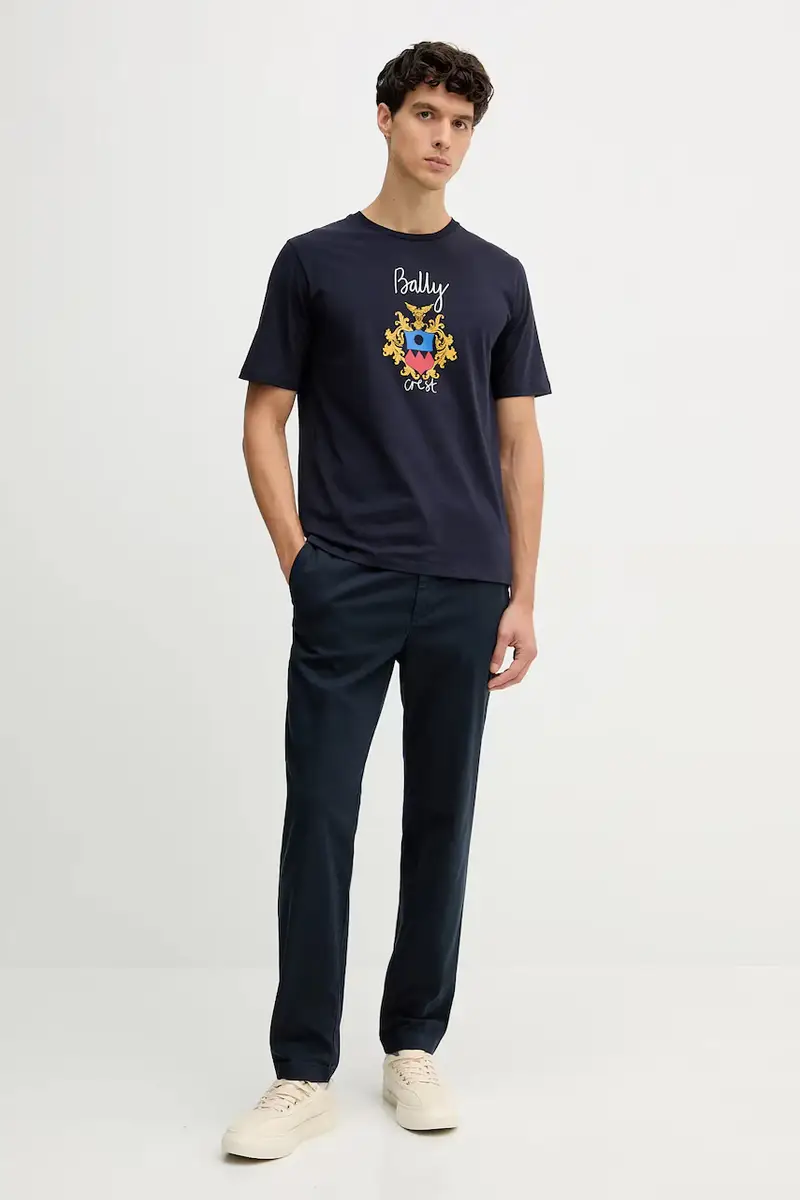 Bally T-shirt Uomo Blu 3424392 miniatura 2