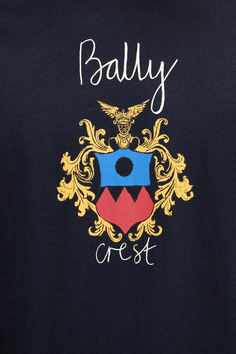 Bally T-shirt Uomo Blu 3424392 miniatura 5