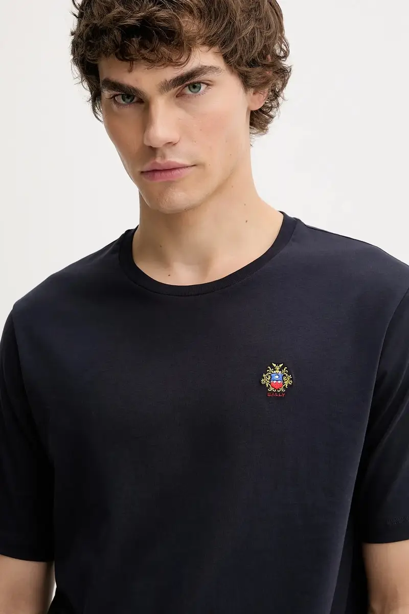 Bally T-shirt Uomo Blu 3768000 miniatura 4