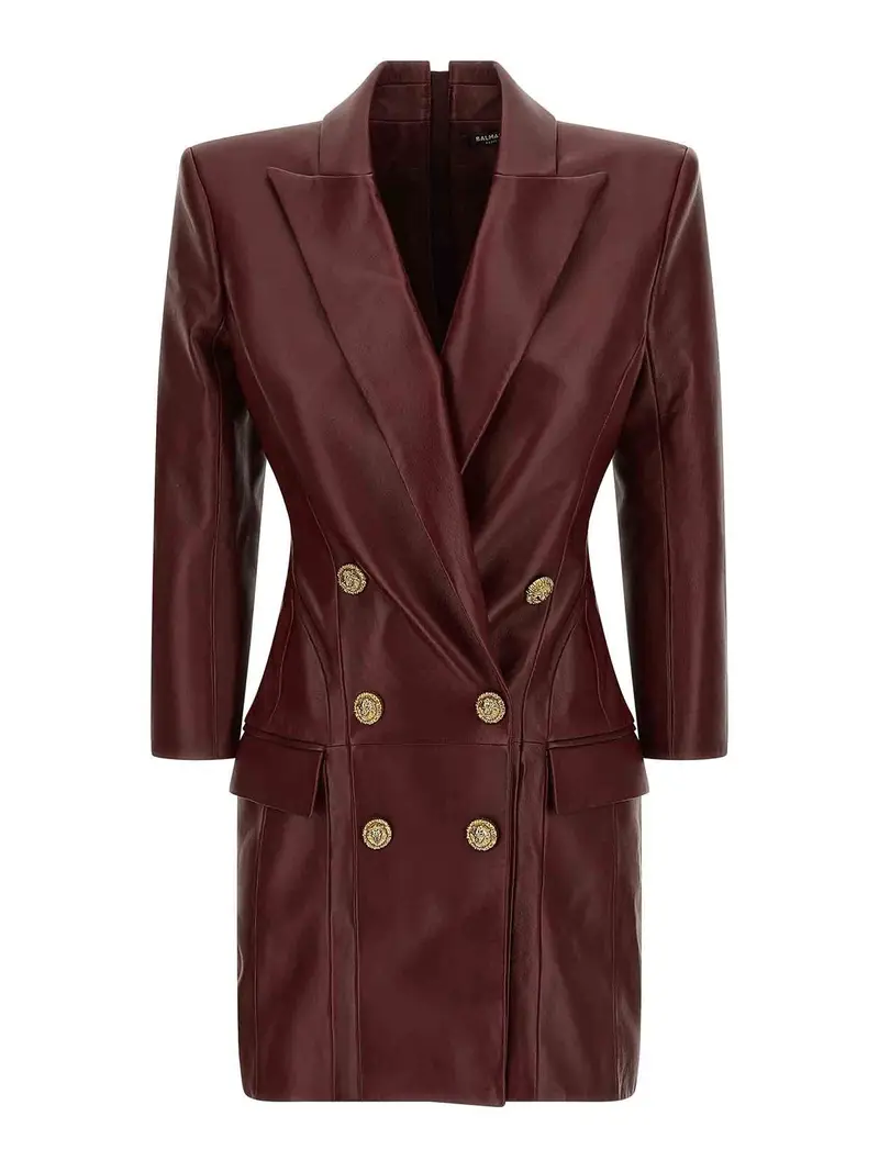 Balmain Blazer Rosso 3871702