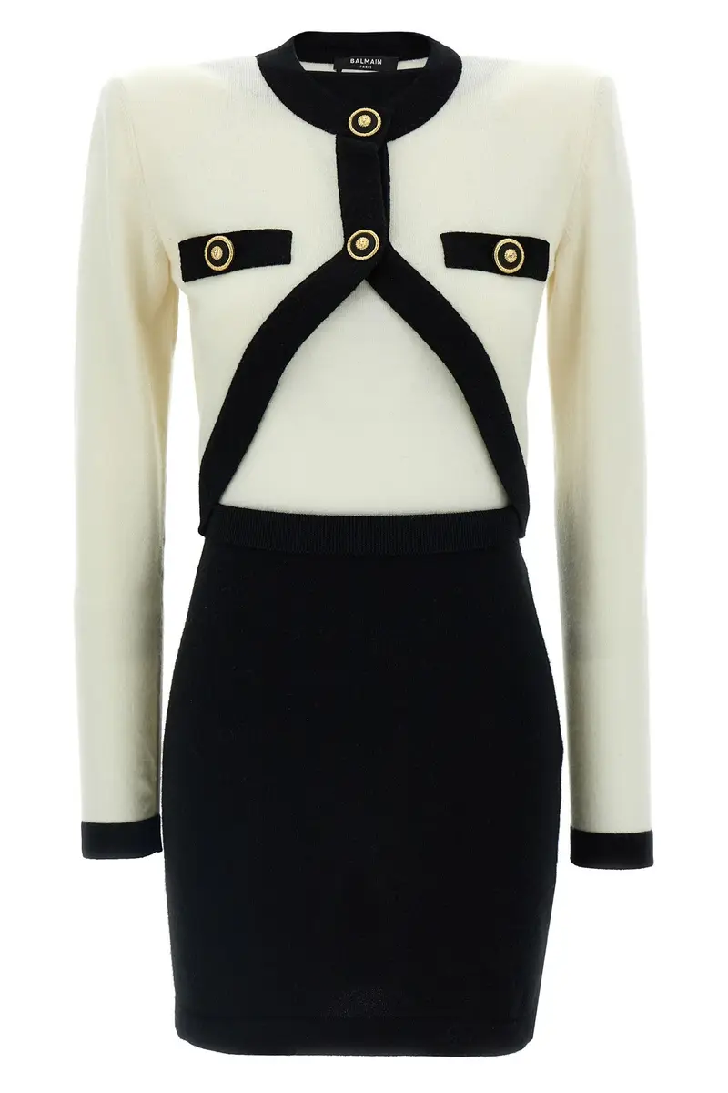 Abito Filo Leone Catena Bianco