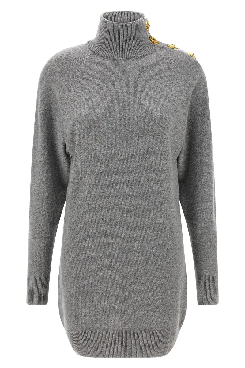 Abito Lana Cashmere Grigio