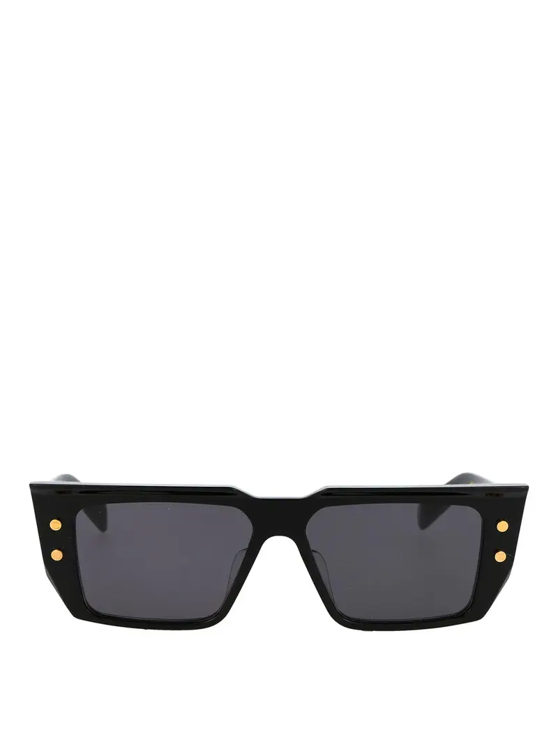 B - VI occhiali da sole Nero