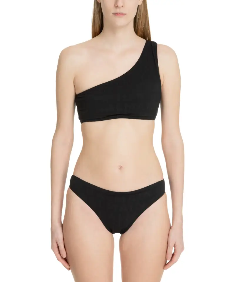 Bikini jacquard Nero