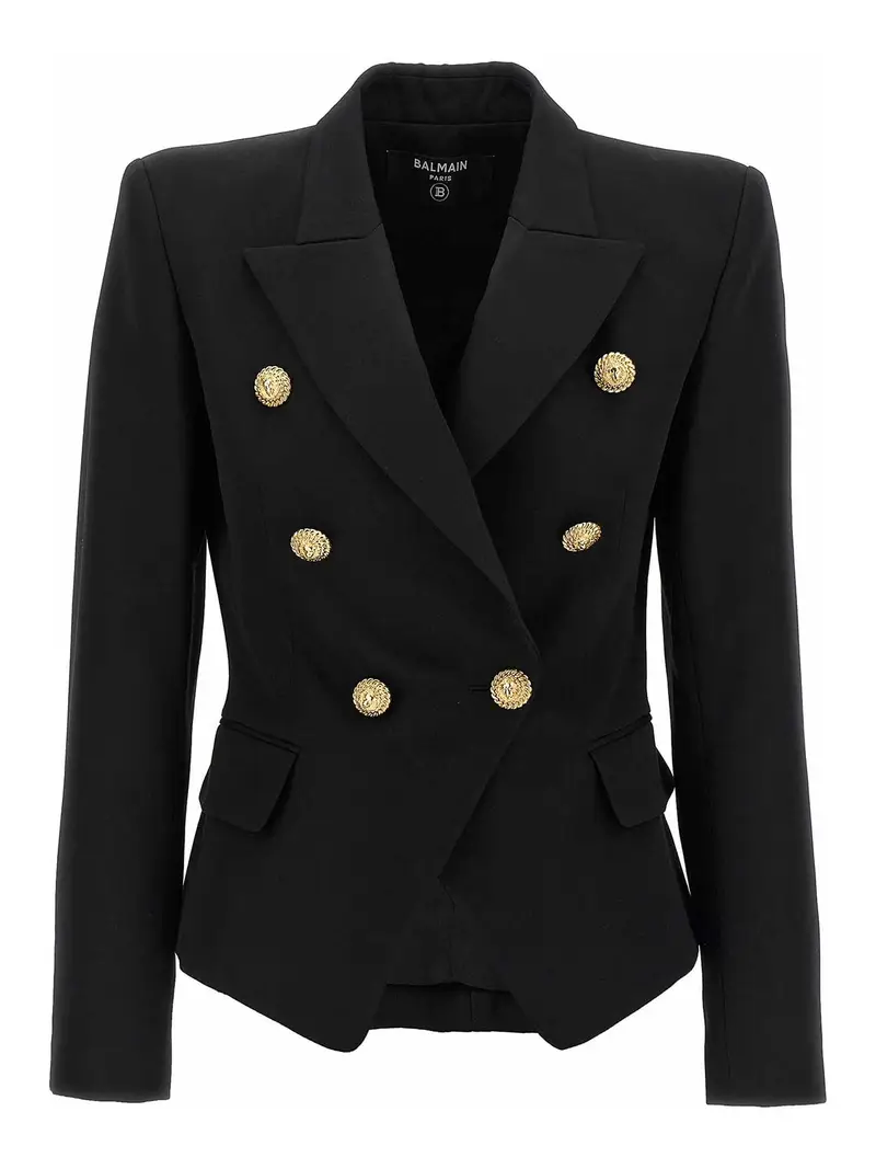 Blazer a doppio petto Nero