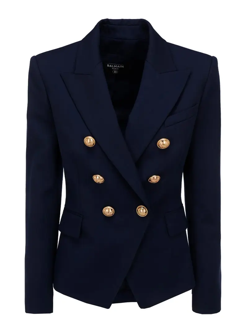Balmain Blazer Blu 2584588
