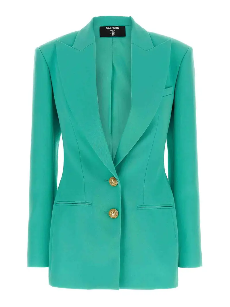 Balmain Blazer Azzurro 3253120