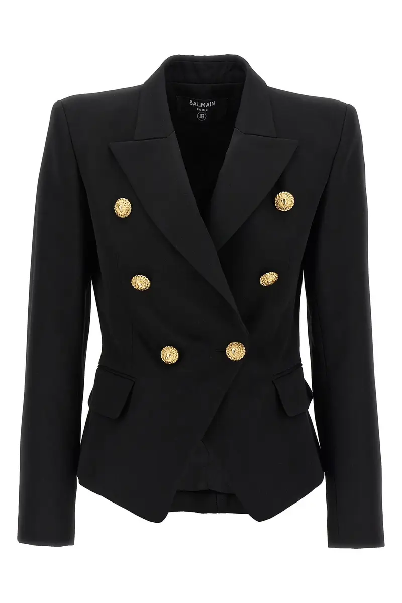 Balmain Blazer Nero 2548976