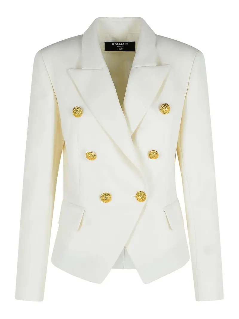 Balmain Blazer Bianco 3381464