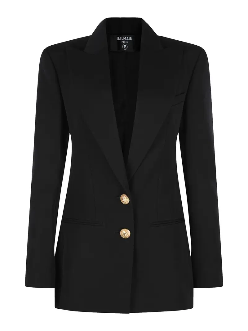 Balmain Blazer Nero 3315741