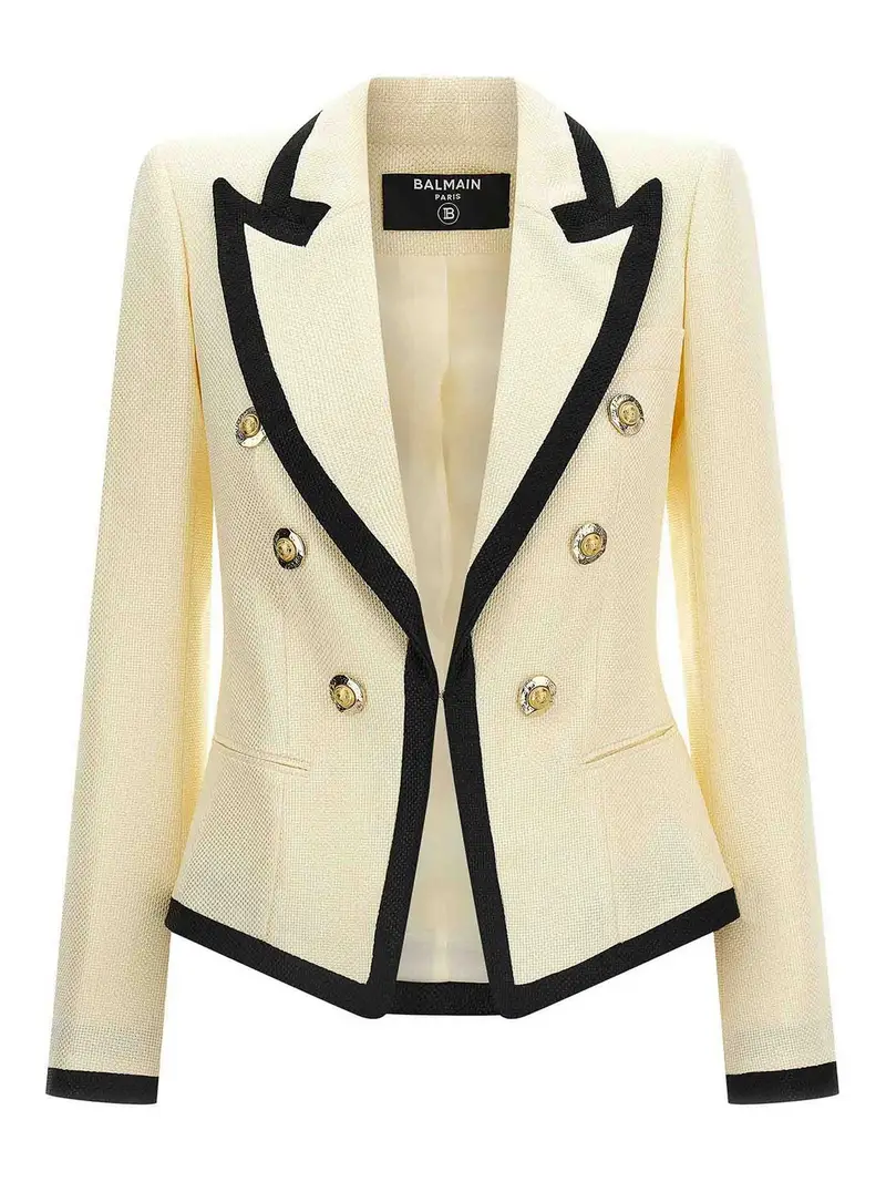 Balmain Blazer Bianco 3995415