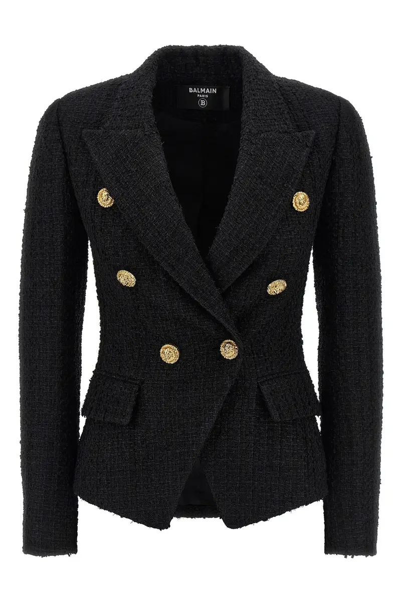 Balmain Blazer Nero 4012029