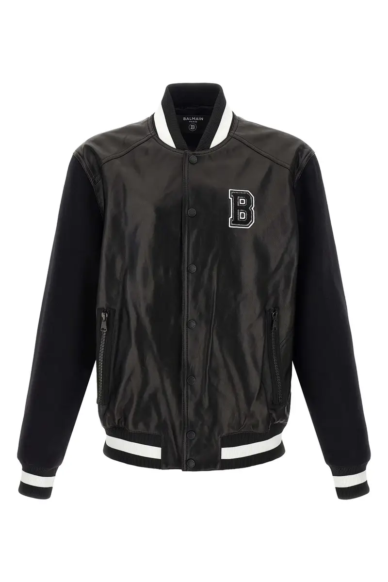 Bomber 'Varsity' Bianco