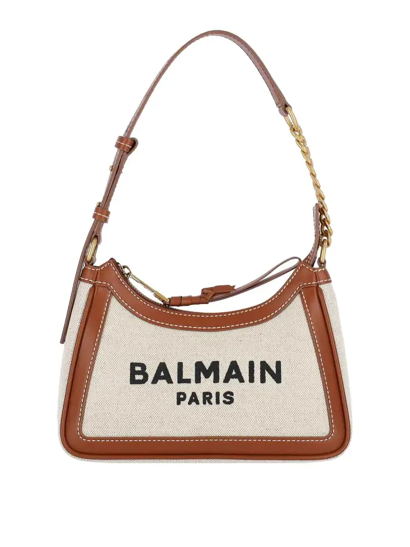 Balmain Borsa a spalla Beige 3256081