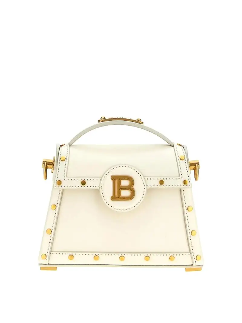 Borsa in pelle della dinastia B-Buzz Bianco